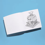 OMY Cozy Art Super Market — coloring book with supermarket motifs - COZY-ART_COZ02_SUPERMARKET_INTERIEUR