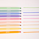 OMY Pastel Markers — box converted into a pencil holder