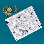 OMY Animals — unfolded animal poster 52 × 38 cm