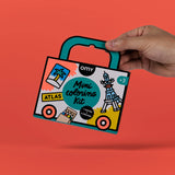 OMY Mini-Atlas — close-up of continents and landmarks