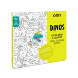 OMY Dinos — close-up of artwork full of humour and characters