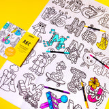 OMY ABC — giant 70 × 100 cm alphabet coloring poster - POS70_ABC_AMBIANCE_3