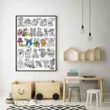 OMY ABC — giant 70 × 100 cm alphabet coloring poster - POS70_ABC_MOCKUP (1)