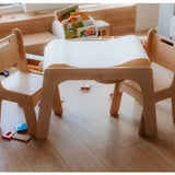 Paper roll with holder for Petinka tables