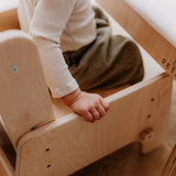 DORI – Mitwachsender Kinderstuhl aus Birkenholz