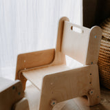 DORI – Mitwachsender Kinderstuhl aus Birkenholz