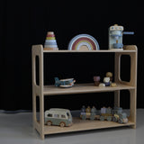 Montessori Regal für Kinder aus Holz