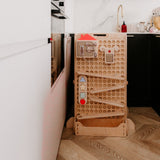 Petinka Favority – Safe Montessori Learning Tower with Toys & Activity Board