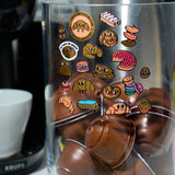 OMY Iconic Croissant — close-up of croissant and brioche stickers