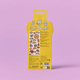 OMY Iconic Croissant — sheet of golden vinyl stickers with Parisian bakery motifs - STICKER_ICONIC_CROISSANT_DOS_FC