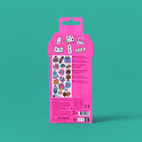 OMY Iconic Donuts — sheet of fluorescent vinyl stickers with sweet treats - STICKER_ICONIC_DONUTS_DOS_FC