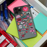OMY Iconic Love — close-up of stickers with My Darling and BFF messages