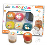 Plush Stamps for Toddlers Animals