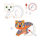 Magical water coloring Animals