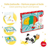 Finger paints Print and spread