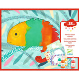 Finger paints Print and spread