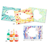 Finger paints Print and spread