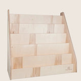 Montessori Bücherregal für Kinder aus Holz