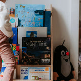 Montessori Bücherregal für Kinder aus Holz