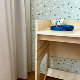 AGGIE growing desk in a kids room