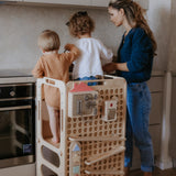 Petinka Favority – Safe Montessori Learning Tower with Toys & Activity Board