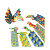 Paper crafting Exotic birds