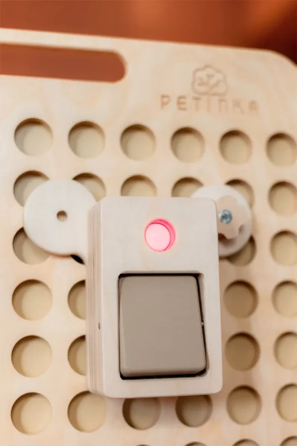 wooden light switch for Kids Petinka