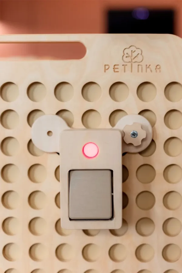 montessori toy wooden light switch for Kids Petinka