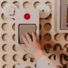 montessori wooden light switch for Kids Petinka