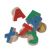 set of magnetic alphabet letters for montessori learning tower