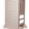 white wooden educative learning tower