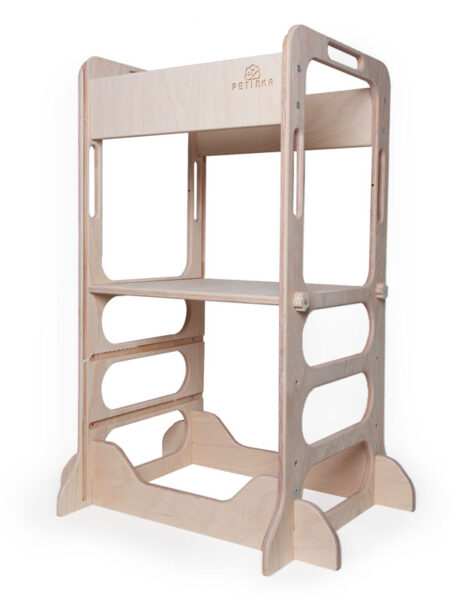 weisser holzen montessori lernturm basic