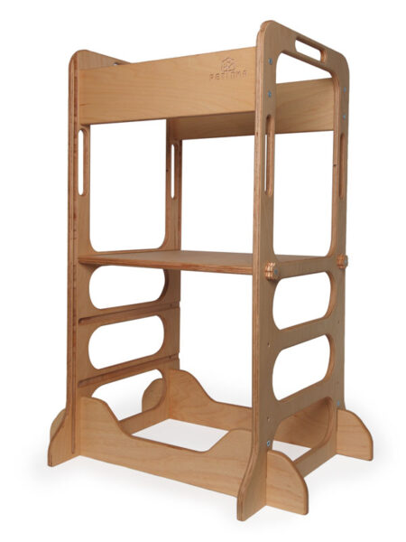natur holzen kinder lernturm basic
