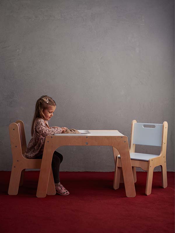 Dětské židle PETINKA vyrobené ze dřeva