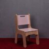 Dětská dřevěná židle PETINKA růžové barvy