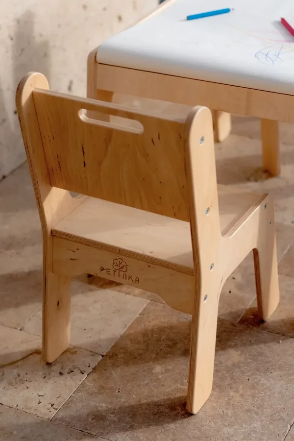 wooden chair for kids Petinka