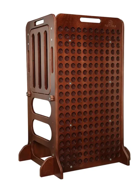 dark brown premium learning tower Petinka