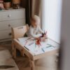 DORI Montessori Wooden Table and Chair Set for Kids